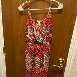 Forever 21 Geometric Print Dress - Size S
